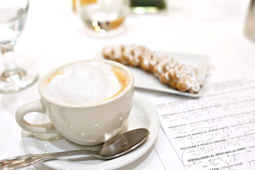Cappuccino and Cookies