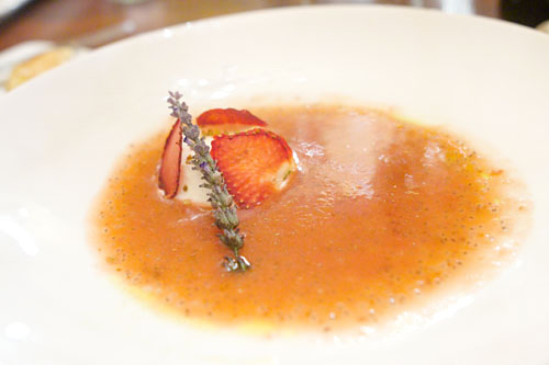 Strawberry Soup