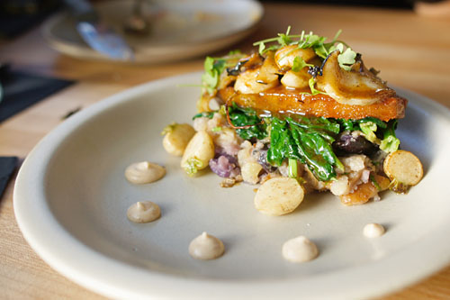 Crisp Pork Belly and Abalone