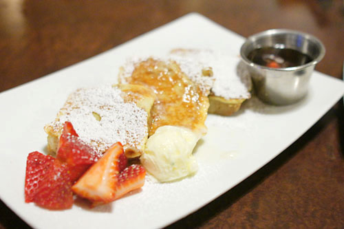 Chocolate Brioche Bread Pudding French Toast