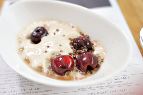 FOIE GRAS | CHERRIES