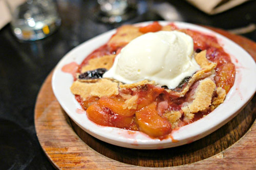 Serious Business Summer Fruit Cobbler