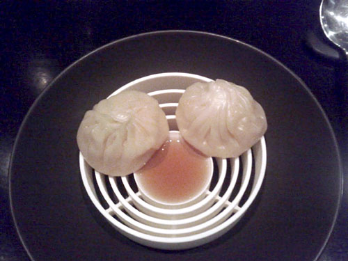 lobster coral xiao long bao