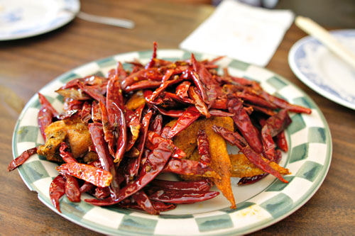 Chicken Wings with Explosive Chili Pepper