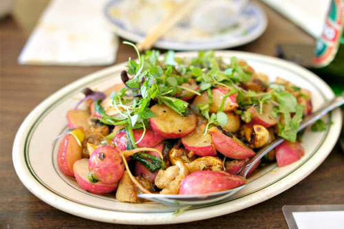 Stir-Fried Pork Jowl and Radishes