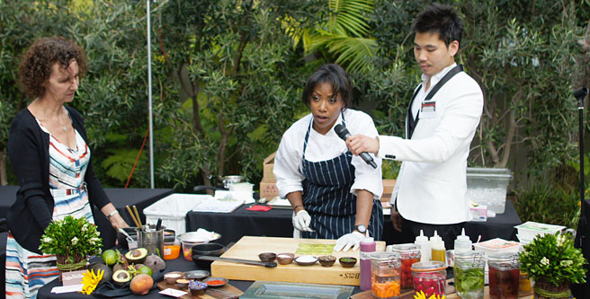 Nyesha Arrington Cooking Demo