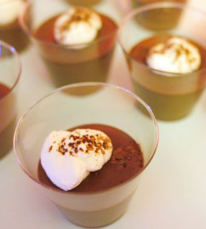 Jar Chocolate Pudding