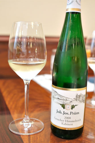 JJ Prum Graacher Himmelreich Kabinett, Mosel 2008