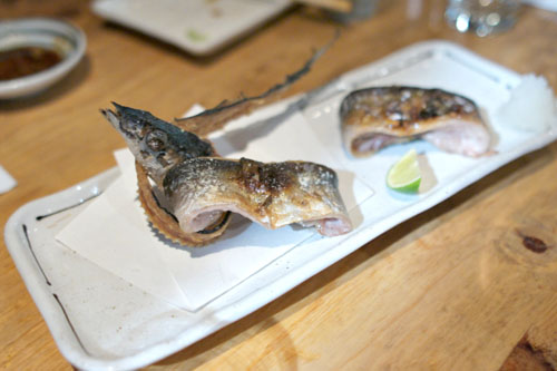 Grilled Sanma (Pike Mackerel)