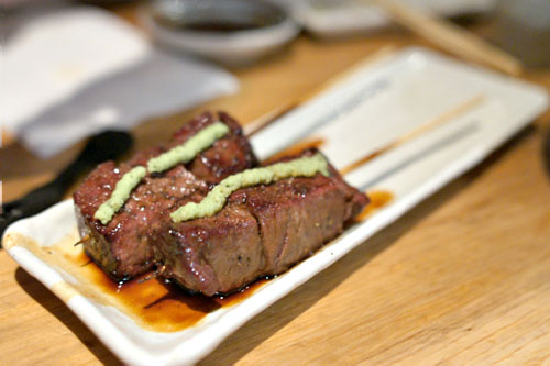 Kobe Beef Filet with Wasabi