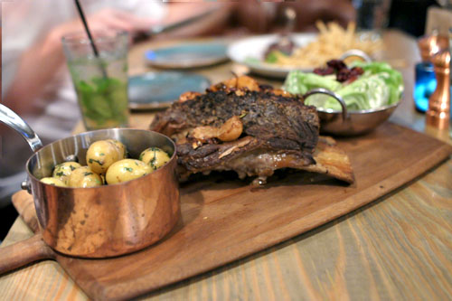 Pepper Crusted Wood Roasted Long Rib