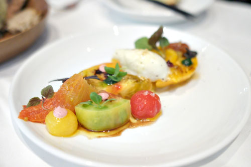 Coastal Organic Farm's Heirloom Tomato Salad