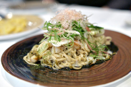 Aonori Soba Pasta, Dungeness Crab