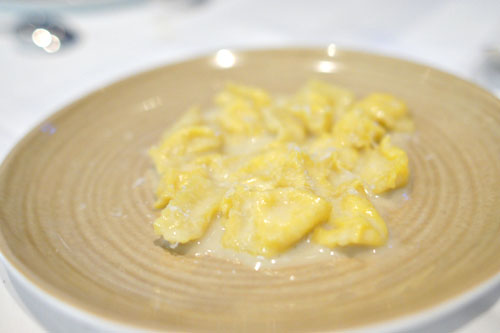 Sweet White Summer Corn Agnolotti, Parmigiano Reggiano