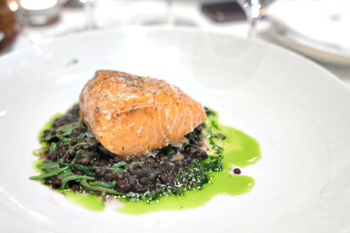 Olive Oil Poached Salmon