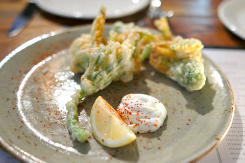 Crisp Squash Blossom