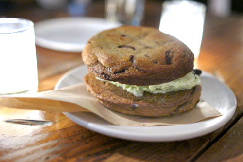 Chocolate Chip Cookie Sandwich