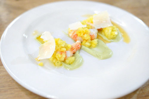 Prawns, Avocado, Pineapple, Shrimp Oil