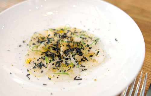 Hand-Harvested Diver Scallop Crudo