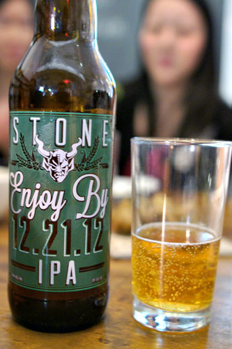 Stone Enjoy By 12.21.12 IPA