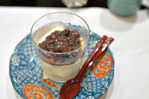 Azuki Panna Cotta