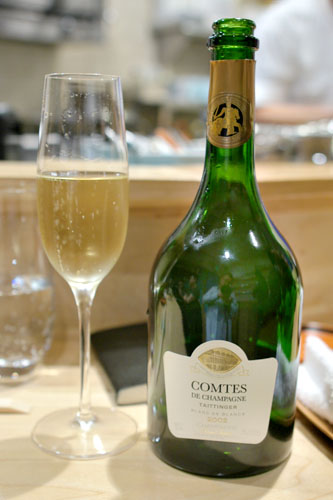 2002 Taittinger Champagne Brut Blanc de Blancs Comtes de Champagne