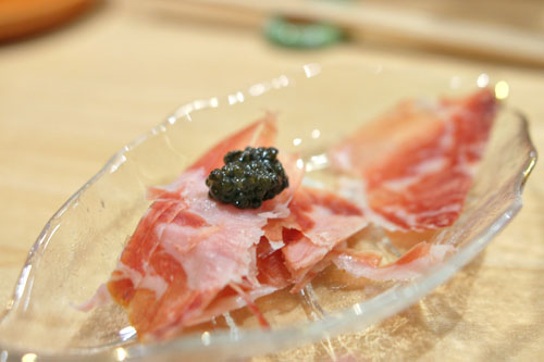 Jamón Ibérico with Caviar