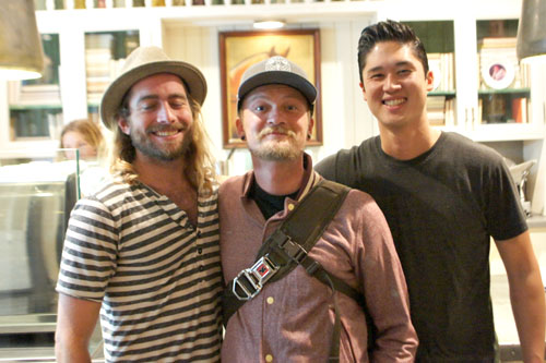 Jonathan Strader, Brian Dunsmoor, Kris Tominaga