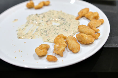 FRIED GEODUCK BELLY