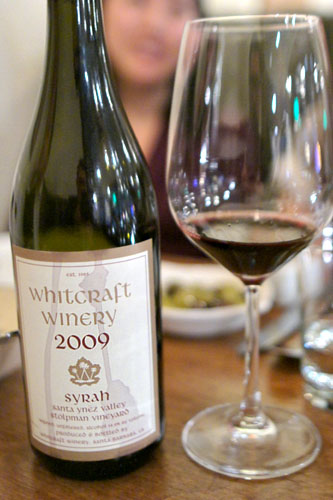 2009 Whitcraft Syrah Stolpman Vineyard