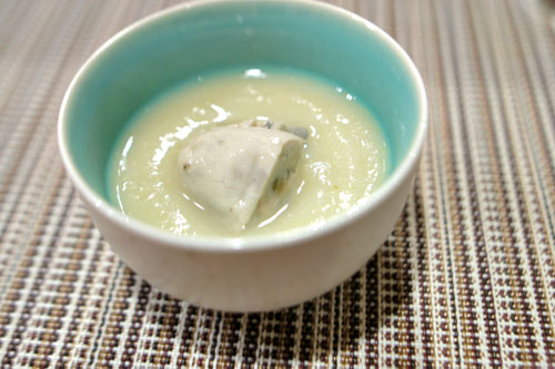 Oyster in Potato Soup
