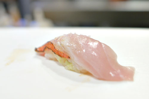 Shiro's Sushi Restaurant - Have you ever tried golden eye snapper? Also  known as Kinmedai, this deep-water fish offers a balanced texture that is  not too soft or too crunchy, with a