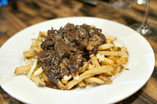 poutine, oxtail gravy, cheddar