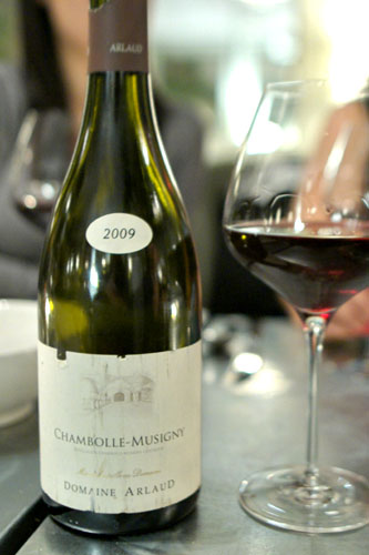 Chambolle Musigny, Domaine Arlaud '09