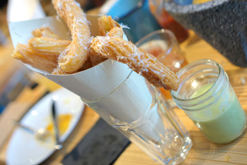 Cheesy Churros