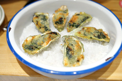 Oysters Rockefeller