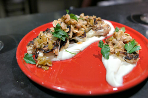 GRILLED CAULIFLOWER STEAKS