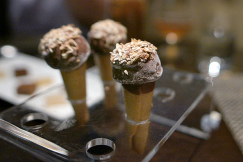 coffee ice cream cones