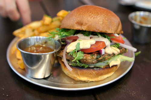 Spiced Lamb Burger