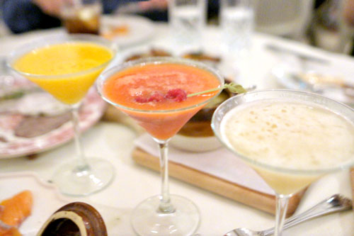 Sunny - Seaberry Martini / Klubnichka - Strawberry Martini / Grusha - Pear Martini