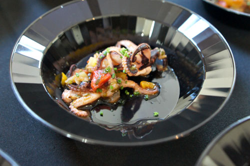 Octopus Curry with Ratatouille