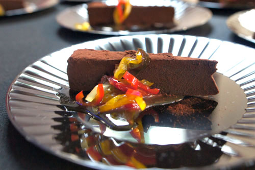 Columbian Chocolate Torte with Habaneros and Citricos