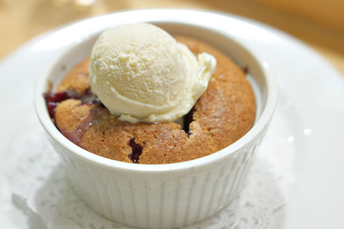 Peach / Berry Cobbler