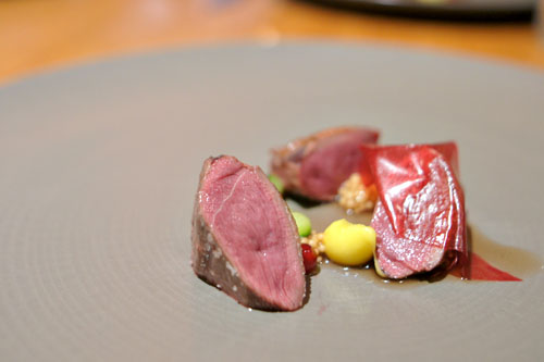 Squab, Summer Squash, Red Currant