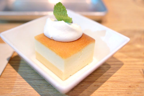 Yuzu Soufflé Cheesecake