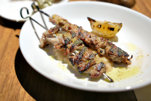 Marinated and Grilled Pork Satay