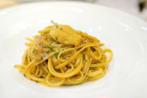 Linguine con Ricci di Mare