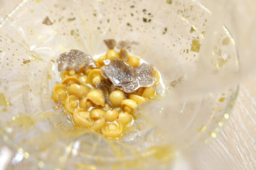Beech Mushroom Papillot with Truffle