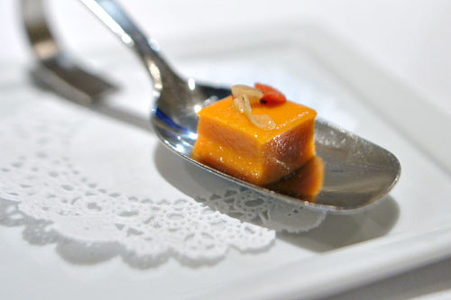 roasted pepper panna cotta