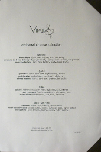 Vidalia Cheese Selection